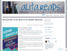 Tablet Screenshot of alitareads.wordpress.com