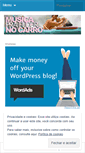 Mobile Screenshot of musicaprafudernocarro.wordpress.com