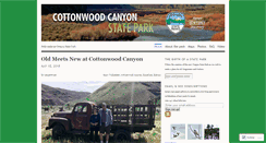 Desktop Screenshot of cottonwoodcanyon.wordpress.com