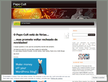 Tablet Screenshot of papocult.wordpress.com