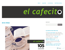 Tablet Screenshot of cafecin.wordpress.com