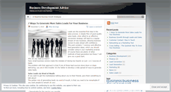 Desktop Screenshot of helptogrowmybusiness.wordpress.com