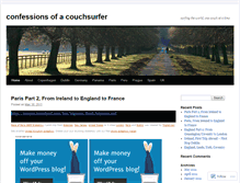 Tablet Screenshot of confessionsofacouchsurfer.wordpress.com
