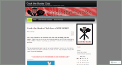 Desktop Screenshot of cookthebooksclub.wordpress.com