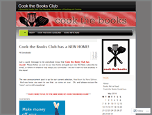 Tablet Screenshot of cookthebooksclub.wordpress.com