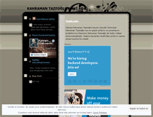 Tablet Screenshot of ktazeoglu.wordpress.com