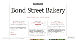 Desktop Screenshot of bondstreetbakery.wordpress.com