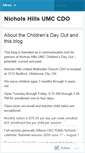 Mobile Screenshot of nicholshillscdo.wordpress.com