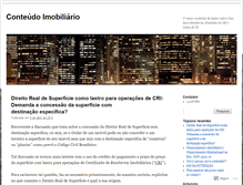 Tablet Screenshot of cimobiliario.wordpress.com