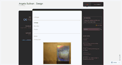 Desktop Screenshot of angelasullivandesigns.wordpress.com