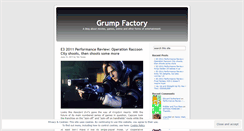 Desktop Screenshot of grumpfactory.wordpress.com