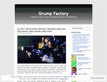 Tablet Screenshot of grumpfactory.wordpress.com