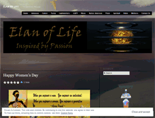 Tablet Screenshot of elanoflife.wordpress.com