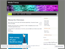 Tablet Screenshot of newmediafrenzy003.wordpress.com