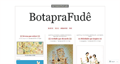 Desktop Screenshot of botandoprafude.wordpress.com