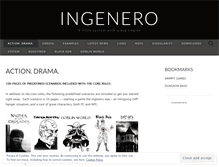 Tablet Screenshot of ingenero.wordpress.com