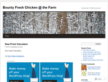 Tablet Screenshot of bountyfreshchicken.wordpress.com