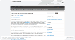 Desktop Screenshot of katesgissense.wordpress.com