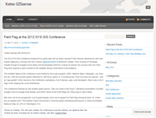 Tablet Screenshot of katesgissense.wordpress.com