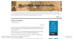 Desktop Screenshot of enlightenmentjunkie.wordpress.com