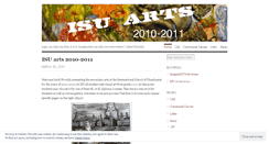 Desktop Screenshot of isuarts1011.wordpress.com