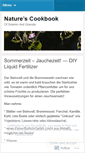 Mobile Screenshot of naturescookbook.wordpress.com