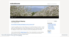 Desktop Screenshot of ncbooknurse.wordpress.com