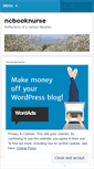 Mobile Screenshot of ncbooknurse.wordpress.com