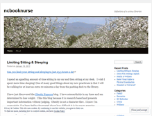 Tablet Screenshot of ncbooknurse.wordpress.com