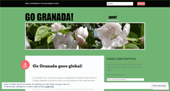 Desktop Screenshot of gogranada.wordpress.com