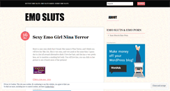 Desktop Screenshot of emosluts.wordpress.com