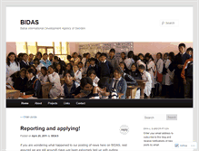 Tablet Screenshot of bidasweden.wordpress.com