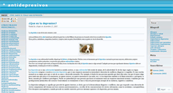 Desktop Screenshot of antidepresivos.wordpress.com