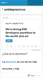 Mobile Screenshot of antidepresivos.wordpress.com