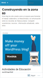 Mobile Screenshot of construyendoentelesecundaria.wordpress.com