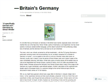 Tablet Screenshot of britainsgermany.wordpress.com