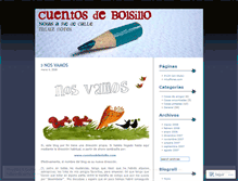 Tablet Screenshot of mluzflores.wordpress.com