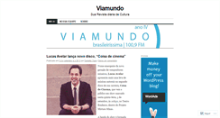 Desktop Screenshot of blogdoviamundo.wordpress.com