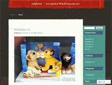 Tablet Screenshot of jndphotos.wordpress.com