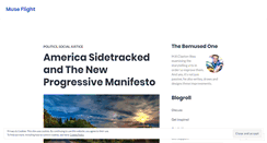 Desktop Screenshot of museflight.wordpress.com