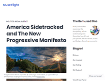 Tablet Screenshot of museflight.wordpress.com