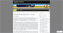 Desktop Screenshot of bloggingbigfella.wordpress.com