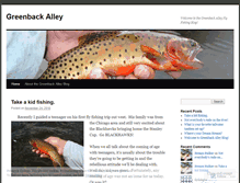 Tablet Screenshot of flyfishgba.wordpress.com