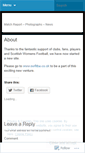 Mobile Screenshot of ladiesoffootball.wordpress.com