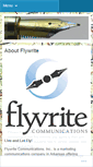 Mobile Screenshot of flywriteinc.wordpress.com
