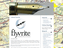Tablet Screenshot of flywriteinc.wordpress.com
