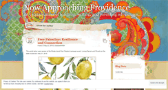 Desktop Screenshot of nowapproachingprovidence.wordpress.com