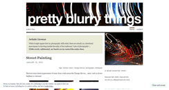 Desktop Screenshot of prettyblurrythings.wordpress.com