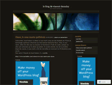 Tablet Screenshot of demalsy.wordpress.com