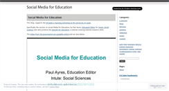 Desktop Screenshot of escelearn.wordpress.com